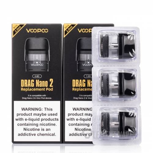 VOOPOO DRAG NANO 2 REPLACEMENT POD Original india  vape india smoke
