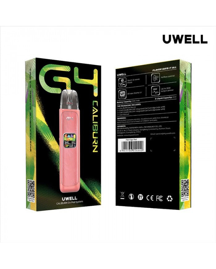 Uwell Caliburn G4 Pod system Kit  vape india smoke