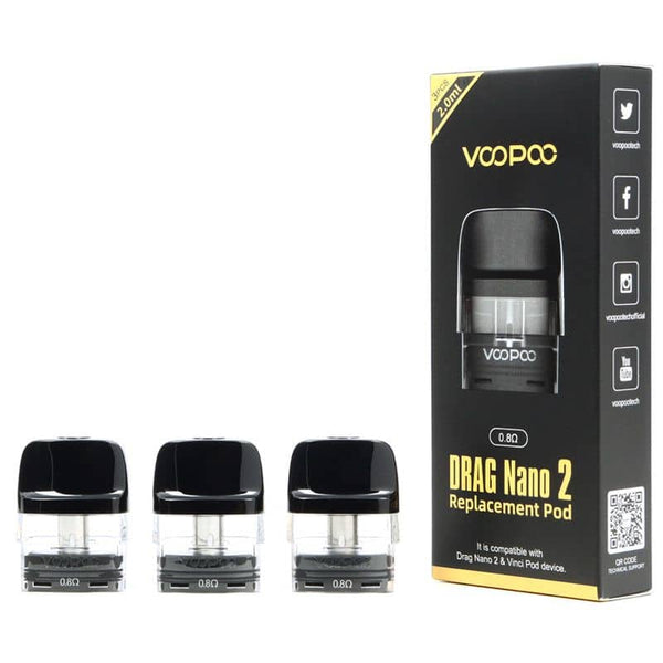 VOOPOO DRAG NANO 2 REPLACEMENT POD Original india – vape india smoke