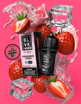 BLVK BAR E-LIQUID |STRAWBERRY CREAM |50 MG 30 ML