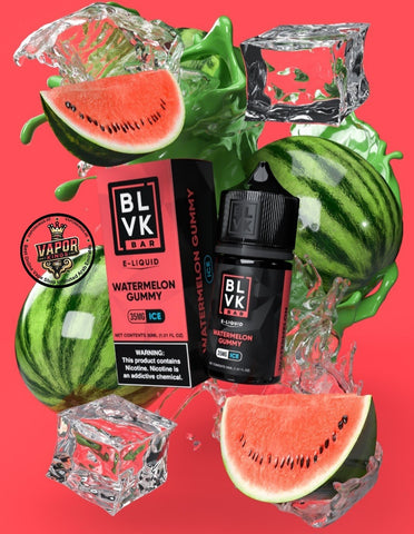 BLVK BAR E-LIQUID WATERMELON GUMMY 50MG