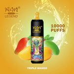 R&M LEGEND 10K Puffs Disposable Vape - Tripple Mango INDIA