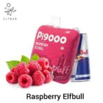 Elf Bar Pi 9000 Puffs Disposable Vape - RASPBERRY ELBULL - INDIA