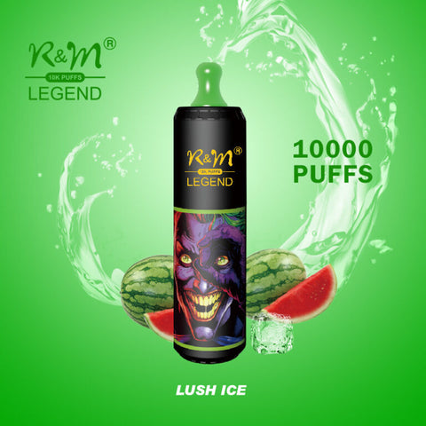 R&M LEGEND 10K Puffs Disposable Vape - Lush Ice - INDIA