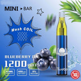 Yuoto Mini Bar Disposable Vape (50mg - 1200 Puffs)