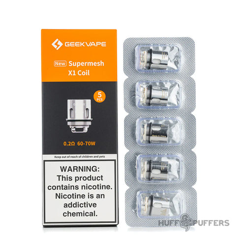 Geekvape X1 0.2OHMS Super Mesh Coils