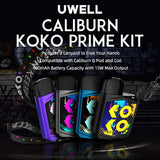 UWELL CALIBURN KOKO PRIME Orignal Kit POD INDIA