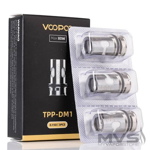 VooPoo TPP-DM1 0.15ohm Replacement Coils – 3 Pack